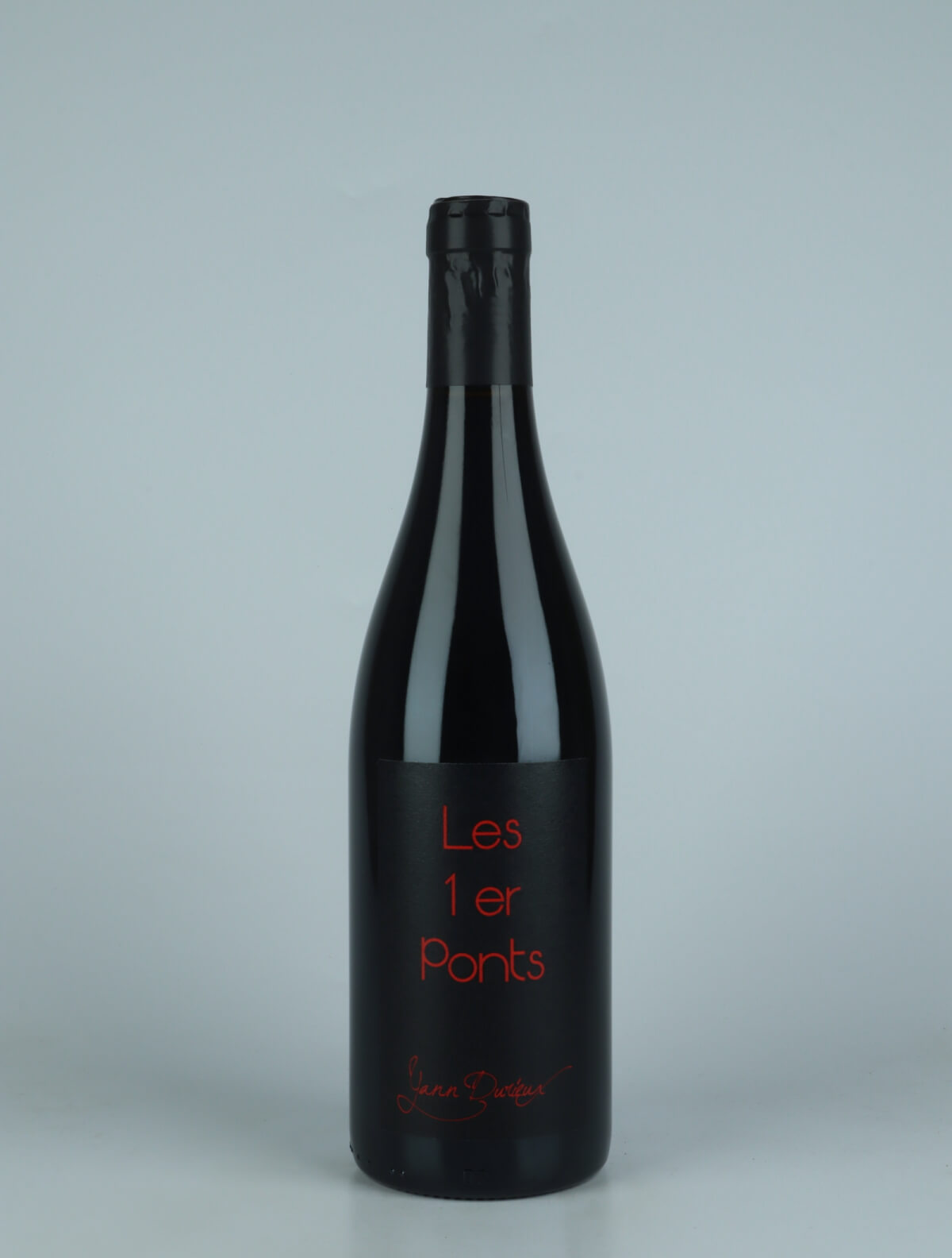 En flaske 2020 Les 1er Ponts Rødvin fra Yann Durieux, Bourgogne i Frankrig