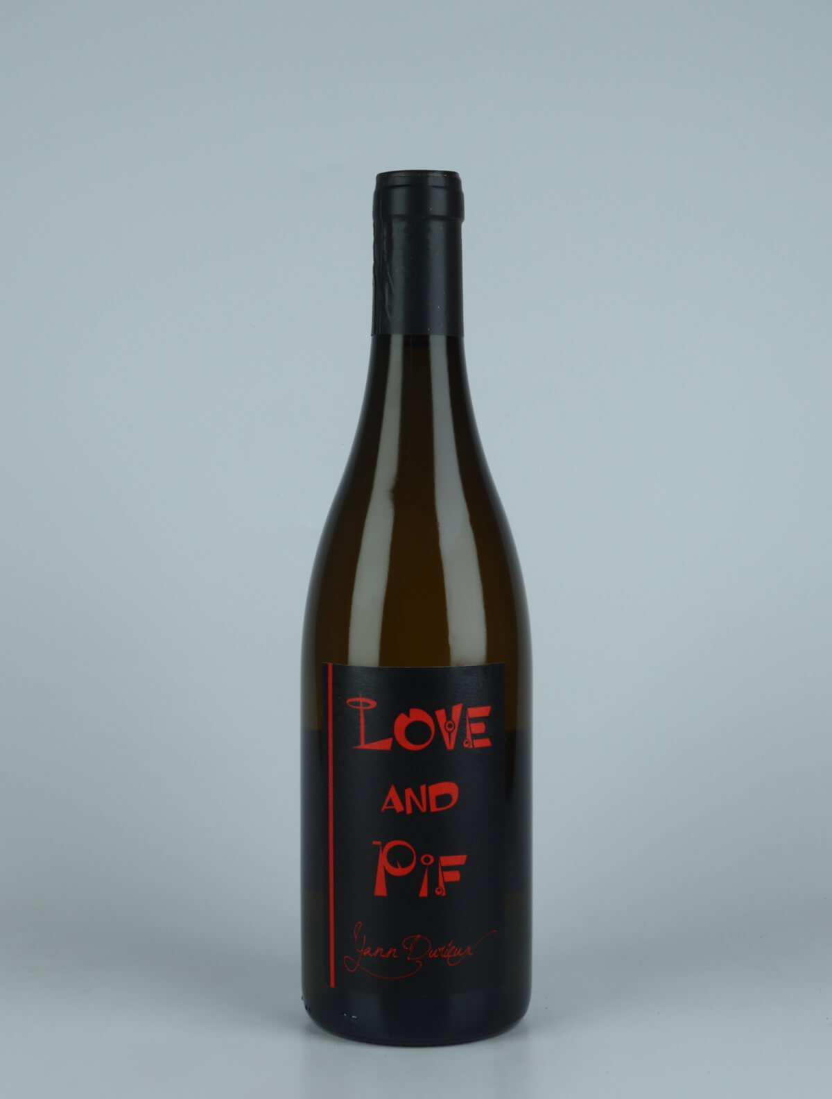 En flaske 2021 Aligoté - Love and Pif Hvidvin fra Yann Durieux, Bourgogne i Frankrig