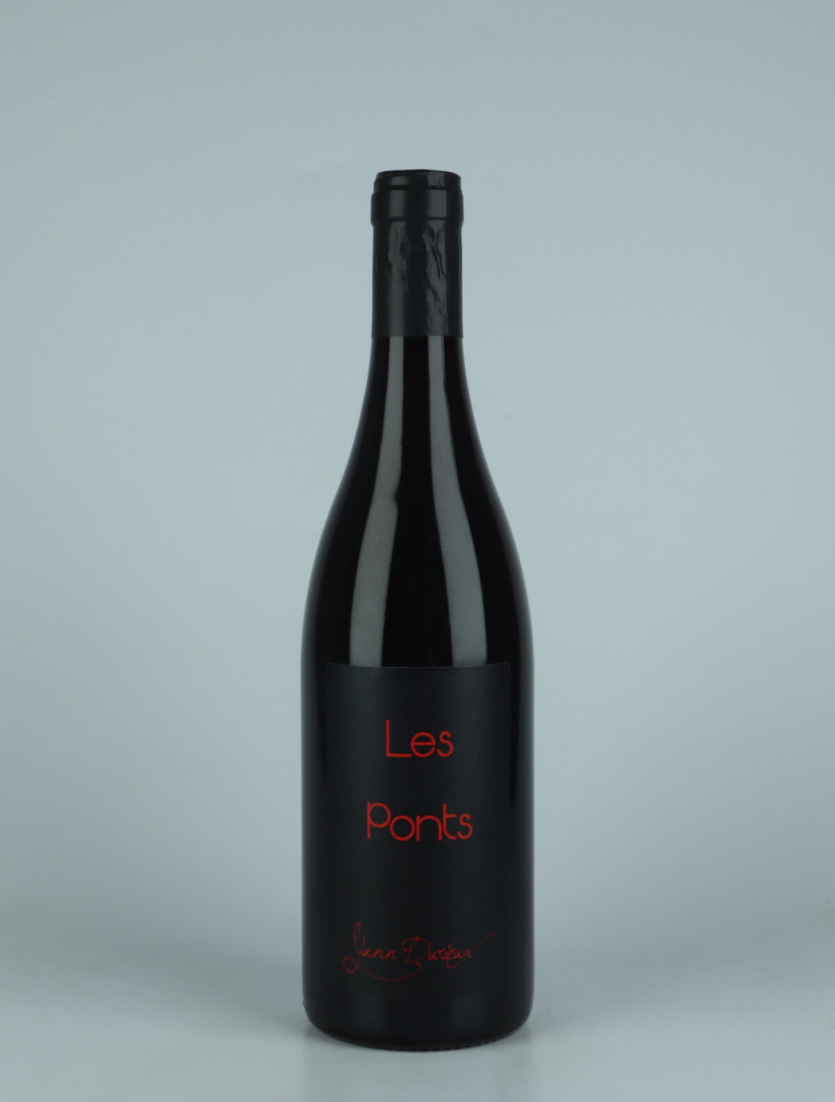 En flaske 2021 Les Ponts Rødvin fra Yann Durieux, Bourgogne i Frankrig